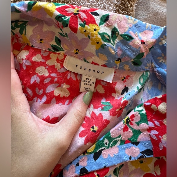 TOPSHOP patchwork pajamas set - Picture 5 of 10
